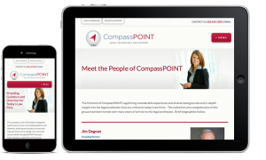 CompassPOINT Responsive Website