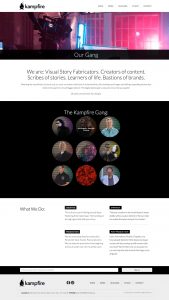 Kampfire – Team Page