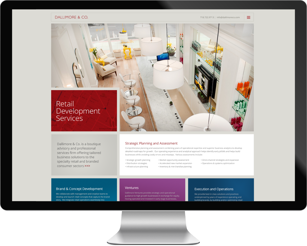 Dallimore & Co Website Design